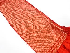 正絹　振袖用　絞り　帯揚げ